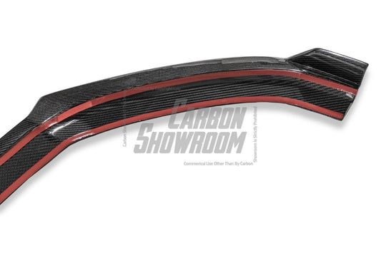 Audi S3 A3 (with S-bumper) 8V.5 2017 2018 2019 2020 with Aftermarket Parts - Front Lip Pre-preg Carbon Fiber from Karbel Carbon