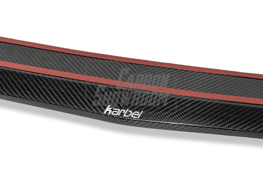 Audi S3 A3 (with S-bumper) 8V.5 2017 2018 2019 2020 with Aftermarket Parts - Front Lip Pre-preg Carbon Fiber from Karbel Carbon