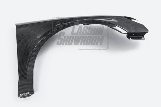 Audi S3 A3 8V.5 2015 2016 2017 2018 2019 2020 & RS3 8V.5 2018 2019 2020 With Aftermarket Parts - Front Fenders Pre-preg Carbon Fiber from Karbel Carbon