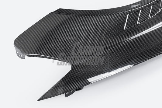 Audi S3 A3 8V.5 2015 2016 2017 2018 2019 2020 & RS3 8V.5 2018 2019 2020 With Aftermarket Parts - Front Fenders Pre-preg Carbon Fiber from Karbel Carbon
