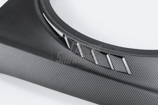 Audi S3 A3 8V.5 2015 2016 2017 2018 2019 2020 & RS3 8V.5 2018 2019 2020 With Aftermarket Parts - Front Fenders Pre-preg Carbon Fiber from Karbel Carbon