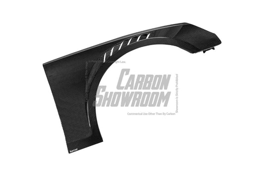 Audi S4 A4 B9 2017 2018 2019 & S4 A4 B9.5 2020 2021 2022 2023 2024 With Aftermarket Parts - Front Fenders Pre-preg Carbon Fiber from Karbel Carbon
