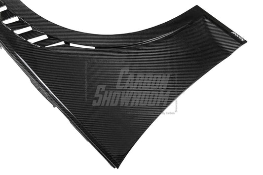 Audi S4 A4 B9 2017 2018 2019 & S4 A4 B9.5 2020 2021 2022 2023 2024 With Aftermarket Parts - Front Fenders Pre-preg Carbon Fiber from Karbel Carbon