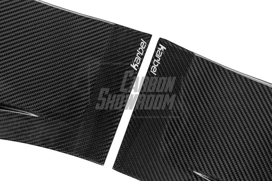 Audi S4 A4 B9 2017 2018 2019 & S4 A4 B9.5 2020 2021 2022 2023 2024 With Aftermarket Parts - Front Fenders Pre-preg Carbon Fiber from Karbel Carbon