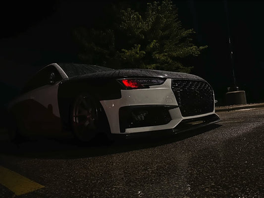 Audi S4 A4 B9 2017 2018 2019 & S4 A4 B9.5 2020 2021 2022 2023 2024 With Aftermarket Parts - Front Fenders Pre-preg Carbon Fiber from Karbel Carbon