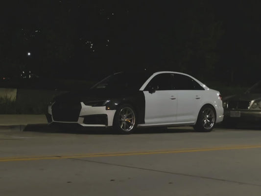 Audi S4 A4 B9 2017 2018 2019 & S4 A4 B9.5 2020 2021 2022 2023 2024 With Aftermarket Parts - Front Fenders Pre-preg Carbon Fiber from Karbel Carbon