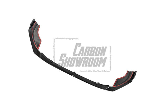 Audi S4 A4 S-line (with s-line bumper, does not fit base model) B9.5 2020 2021 2022 2023 2024 with Aftermarket Parts - V3 Front Lip Pre-preg Carbon Fiber from Karbel Carbon