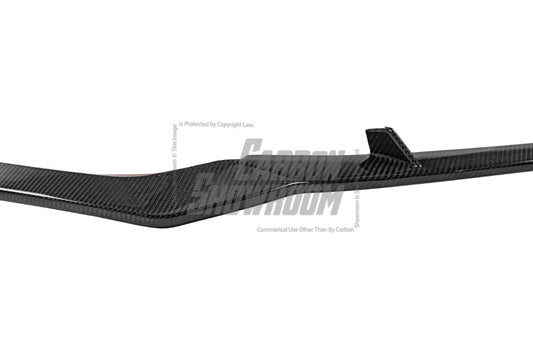 Audi S4 A4 S-line (with s-line bumper, does not fit base model) B9.5 2020 2021 2022 2023 2024 with Aftermarket Parts - V3 Front Lip Pre-preg Carbon Fiber from Karbel Carbon