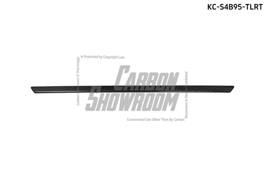 Audi S4 A4 B9.5 2020-ON with Aftermarket Parts - Trunk Lid Rear Trim Pre-preg Carbon Fiber from Karbel Carbon