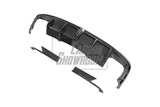 Audi S4 B9.5 2020-ON with Aftermarket Parts - Rear Diffuser & Canards V1 Style Pre-preg Carbon Fiber from Karbel Carbon