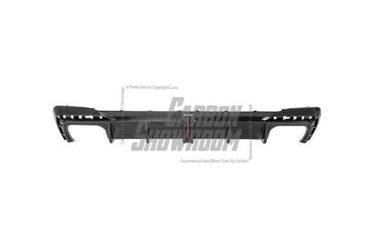 Audi S4 B9.5 2020-ON with Aftermarket Parts - Rear Diffuser & Canards V1 Style Pre-preg Carbon Fiber from Karbel Carbon