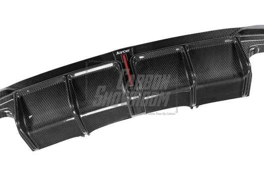 Audi S4 B9.5 2020-ON with Aftermarket Parts - Rear Diffuser & Canards V1 Style Pre-preg Carbon Fiber from Karbel Carbon