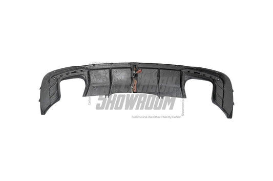 Audi S4 B9.5 2020-ON with Aftermarket Parts - Rear Diffuser & Canards V1 Style Pre-preg Carbon Fiber from Karbel Carbon