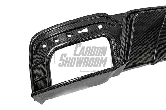 Audi S4 B9.5 2020 2021 2022 2023 2024 with Aftermarket Parts - V3 Rear Diffuser & Canards Pre-preg Carbon Fiber from Karbel Carbon