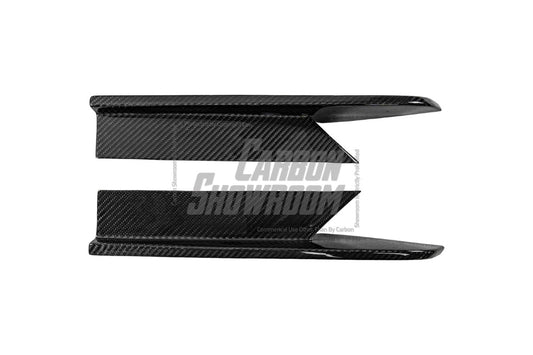 Audi S4 B9.5 2020 2021 2022 2023 2024 with Aftermarket Parts - V3 Rear Diffuser & Canards Pre-preg Carbon Fiber from Karbel Carbon