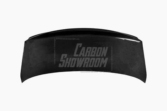 Audi S4 A4 B9 / B9.5 2017 2018 2019 2020 2021 2022 2023 2024 with Aftermarket Parts - Rear Trunk Lid Pre-preg Double-sided Carbon Fiber from Karbel Carbon