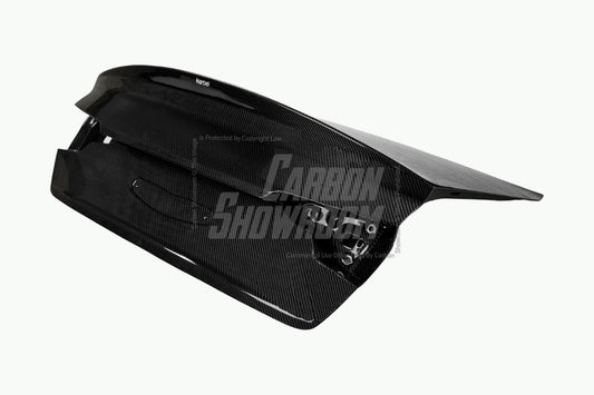 Audi S4 A4 B9 / B9.5 2017 2018 2019 2020 2021 2022 2023 2024 with Aftermarket Parts - Rear Trunk Lid Pre-preg Double-sided Carbon Fiber from Karbel Carbon