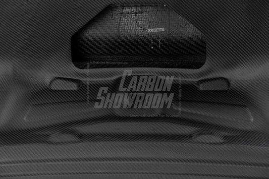 Audi S4 A4 B9 / B9.5 2017 2018 2019 2020 2021 2022 2023 2024 with Aftermarket Parts - Rear Trunk Lid Pre-preg Double-sided Carbon Fiber from Karbel Carbon