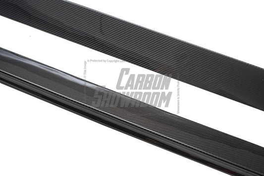 Audi S5 A5 B9.5 2020 2021 2022 2023 2024 With Aftermarket Parts - Side Skirts Pre-preg Carbon Fiber from Karbel Carbon