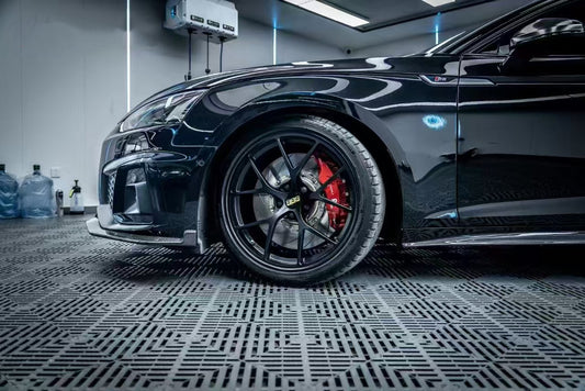 Audi S5 A5 B9.5 2020 2021 2022 2023 2024 With Aftermarket Parts - Side Skirts Pre-preg Carbon Fiber from Karbel Carbon