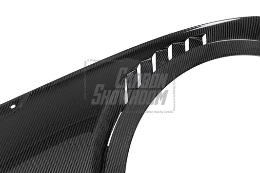 Audi S5 A5 B9 2017 2018 2019 with Aftermarket Parts - Front Fenders Pre-preg Carbon Fiber from Karbel Carbon