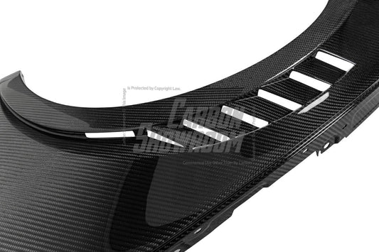 Audi S5 A5 B9 2017 2018 2019 with Aftermarket Parts - Front Fenders Pre-preg Carbon Fiber from Karbel Carbon