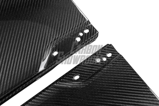 Audi S5 A5 B9 2017 2018 2019 with Aftermarket Parts - Front Fenders Pre-preg Carbon Fiber from Karbel Carbon