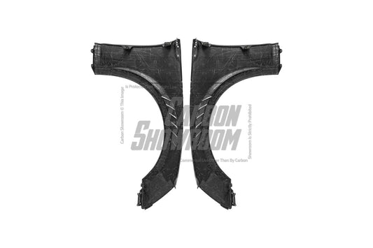 Audi S5 A5 B9 2017 2018 2019 with Aftermarket Parts - Front Fenders Pre-preg Carbon Fiber from Karbel Carbon