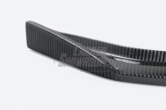 Audi S5 A5 (with s-line bumper, does not base model) B9 2017-2019 with Aftermarket Parts - V1 Front Lip Pre-preg Carbon Fiber from Karbel Carbon