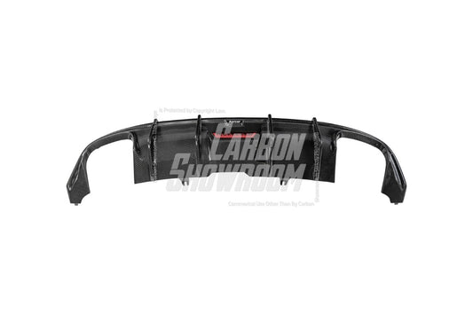 Audi S5 A5 (with s-line bumper, does not base model) B9 2017 2018 2019 with Aftermarket Parts - Rear Diffuser Pre-preg Carbon Fiber from Karbel Carbon