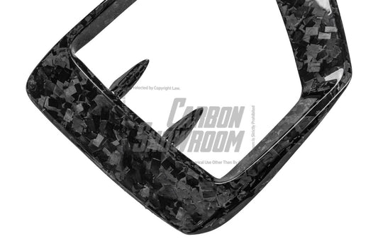 Audi S5 A5 (with s-line bumper, does not base model) B9.5 2020 2021 2022 2023 2024 with Aftermarket Parts - Upper Valences Carbon Fiber from Karbel Carbon