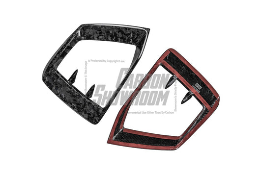 Audi S5 A5 (with s-line bumper, does not base model) B9.5 2020 2021 2022 2023 2024 with Aftermarket Parts - Upper Valences Carbon Fiber from Karbel Carbon