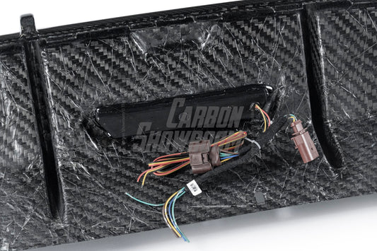 Audi S6 / A6 Avant / A6 S-line / A6 C8 2019 2020 2021 2022 2023 2024 with Aftermarket Parts - Rear Diffuser Pre-preg Carbon Fiber from Karbel Carbon