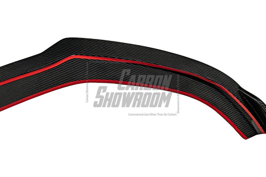 Audi S7 A7 S-line (with s-line bumper, does not base model) C7.5 2016-2018 with Aftermarket Parts - Front Lip Pre-preg Carbon Fiber from Karbel Carbon