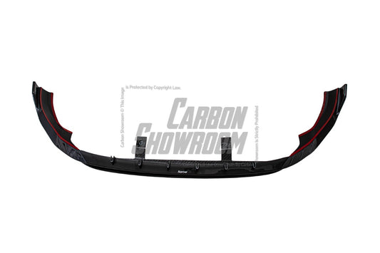 Audi SQ8 Q8 (with s-line bumper) Pre-facelift 2019 2020 2021 2022 2023 with Aftermarket Parts - Front Lip Pre-preg Carbon Fiber from Karbel Carbon