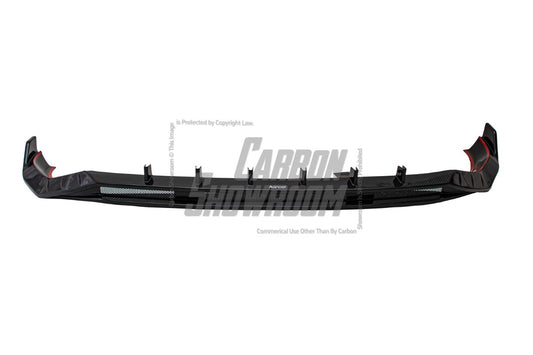 Audi SQ8 Q8 (with s-line bumper) Pre-facelift 2019 2020 2021 2022 2023 with Aftermarket Parts - Front Lip Pre-preg Carbon Fiber from Karbel Carbon