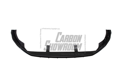 Audi SQ8 Q8 (with s-line bumper) Pre-facelift 2019 2020 2021 2022 2023 with Aftermarket Parts - Front Lip Pre-preg Carbon Fiber from Karbel Carbon