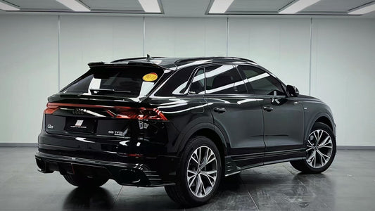 Audi SQ8 Q8 2019-ON with Aftermarket Parts - Rear Roof Spoiler Pre-preg Carbon Fiber from Karbel Carbon