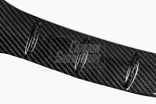 Audi SQ8 Q8 (with s-line bumper) Pre-facelift 2019 2020 2021 2022 2023 with Aftermarket Parts - Upper Valences Pre-preg Carbon Fiber from Karbel Carbon