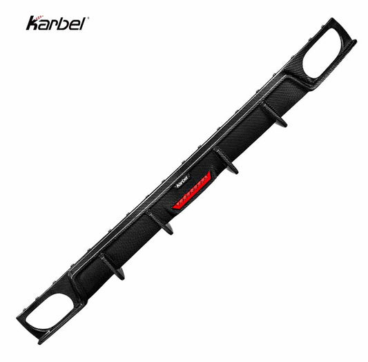 Audi Audi SQ8 Q8 2019-ON with Aftermarket Parts - V2 Rear Diffuser Dry Pre-preg Carbon Fiber from Karbel Carbon