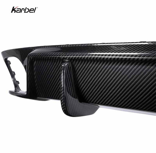 Audi Audi SQ8 Q8 2019-ON with Aftermarket Parts - V2 Rear Diffuser Dry Pre-preg Carbon Fiber from Karbel Carbon