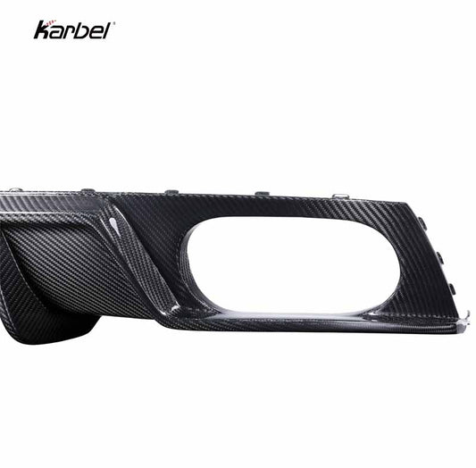 Audi Audi SQ8 Q8 2019-ON with Aftermarket Parts - V2 Rear Diffuser Dry Pre-preg Carbon Fiber from Karbel Carbon