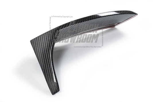Audi TTS / TT (with s-line bumper) 8S MK3 2015 2016 2017 2018 2019 with Aftermarket Parts - Rear Diffuser& Canards Pre-preg Carbon Fiber from Karbel Carbon