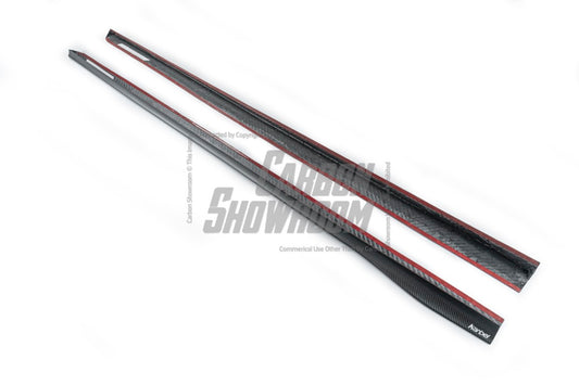 BMW 3 Series 330i M340i G20 G21 (Fits both Pre-LCI & LCI) 2019-ON with Aftermarket Parts - Side Skirts Pre-preg Carbon Fiber from Karbel Carbon