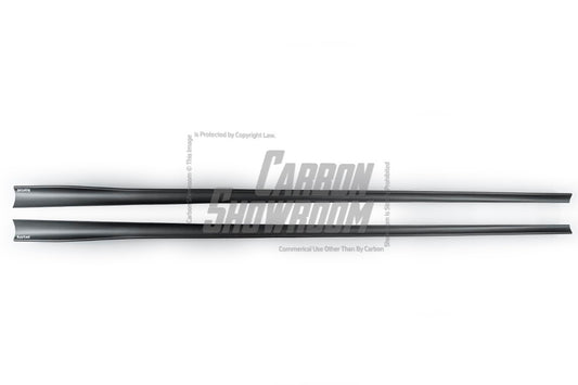 BMW 3 Series 330i M340i G20 G21 (Fits both Pre-LCI & LCI) 2019-ON with Aftermarket Parts - Side Skirts Pre-preg Carbon Fiber from Karbel Carbon