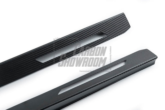 BMW 3 Series 330i M340i G20 G21 (Fits both Pre-LCI & LCI) 2019-ON with Aftermarket Parts - Side Skirts Pre-preg Carbon Fiber from Karbel Carbon