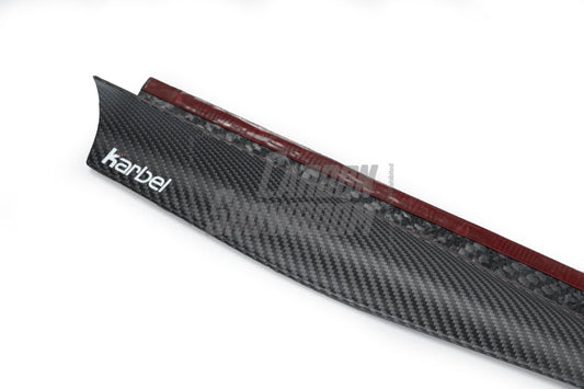 BMW 3 Series 330i M340i G20 G21 (Fits both Pre-LCI & LCI) 2019-ON with Aftermarket Parts - Side Skirts Pre-preg Carbon Fiber from Karbel Carbon