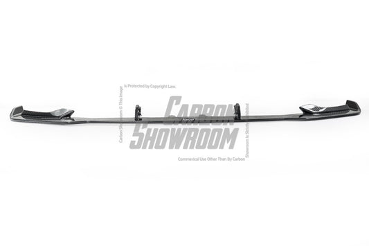 BMW 3 Series 330i (with M-package bumper, does not fit base model) M340i G20 G21 LCI 2023 2024 with Aftermarket Parts - V2 Style Front Lip Pre-preg Carbon Fiber from Karbel Carbon