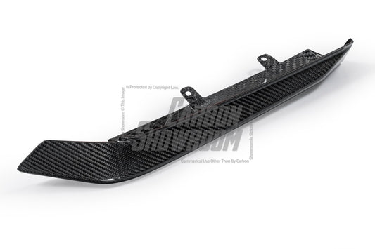 BMW 3 Series 330i (with M-package bumper, does not fit base model) M340i G20 G21 LCI 2023-ON with Aftermarket Parts - Rear Diffuser & Canards Pre-preg Carbon Fiber from Karbel Carbon