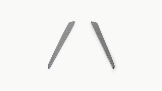 BMW 4 Series 430 440 (with M-Package bumper, does not fit base model) F32 / F33 2017 2018 2019 2020 with Aftermarket Parts - Rear Diffuser & Canards Dry Pre-preg Carbon Fiber from Karbel Carbon